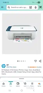 I want to sell my hp printer which is in new condition.