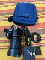 D5100 nikon dslr with 18-105 lens