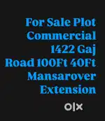 For Sale Plot Jda 1422 Gaj Road 100Ft Kirti Sagar Mansarovar