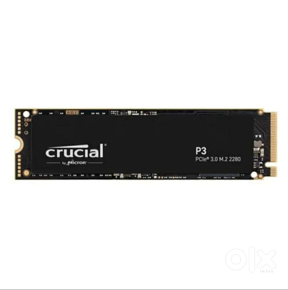 CRUCIAL P3 500GB M.2 NVME Gen 3 Internal Solid State Drive ( SSD )