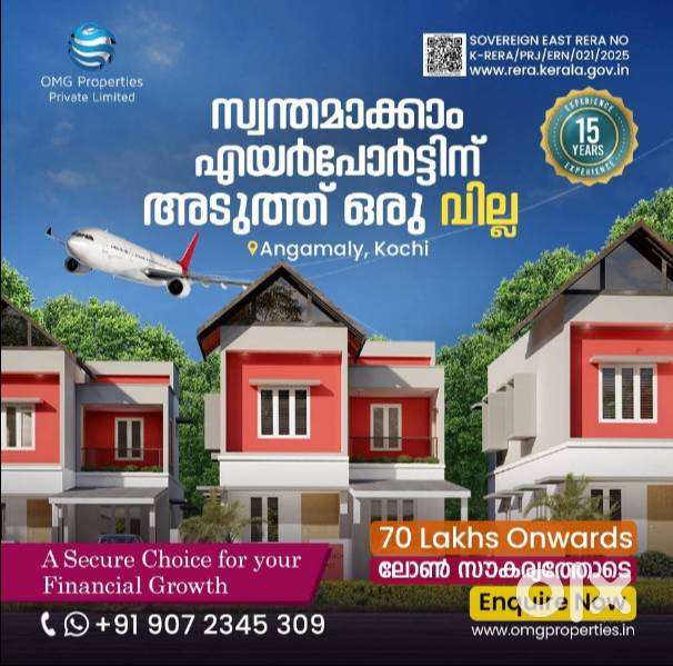 PREMIUM VILLAS IN ANGAMALY TOWN
