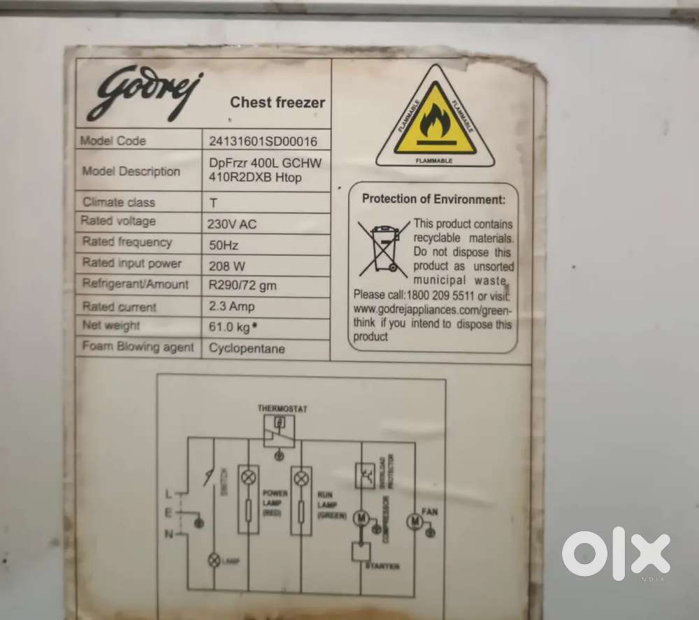 Godrej Chest Deep Freezer