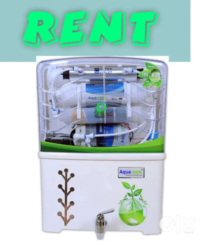 Water purifier available on rent