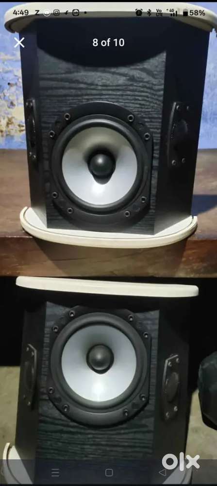 Monitor bfx bipolar pair speaker. B&w solid paradium bipolar all good