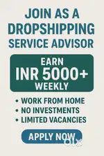 Dropshipping Service advisor -Work From Home
