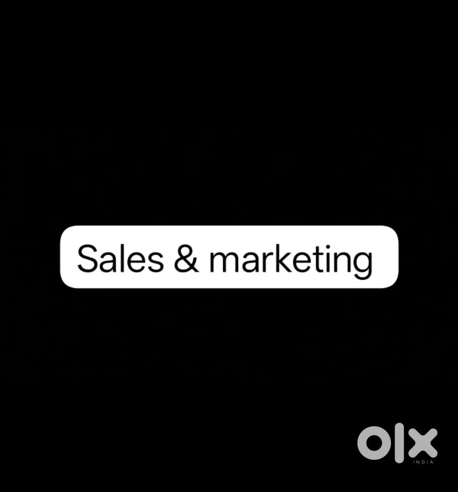 Sales and marketing