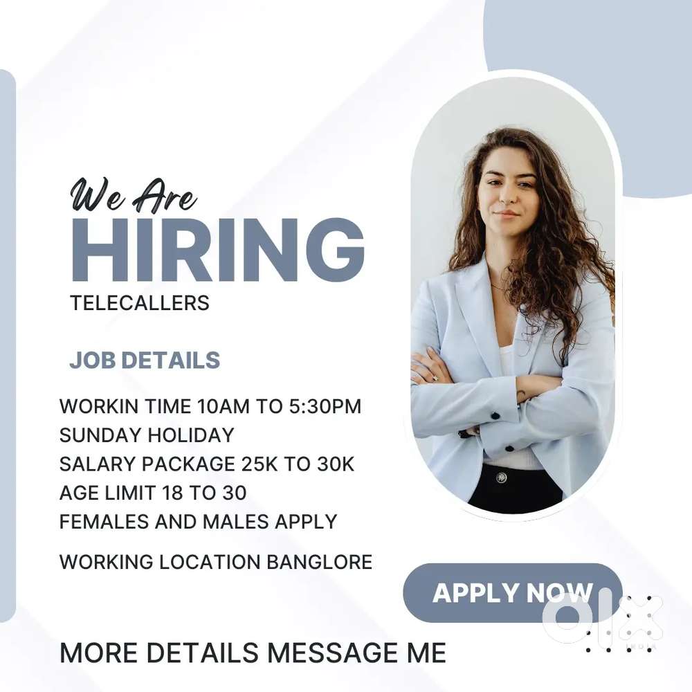 We are hiring telecallers