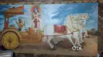 Hand painting...15*6 ft