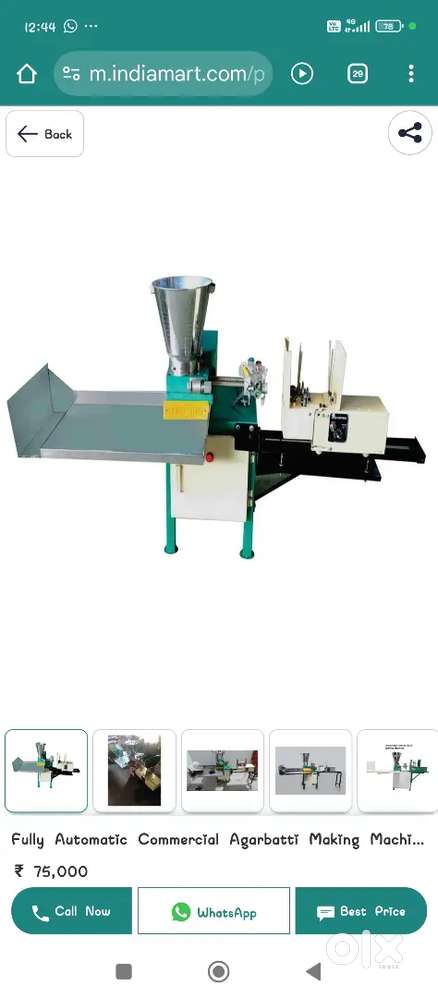 Agarbatti Making Machine