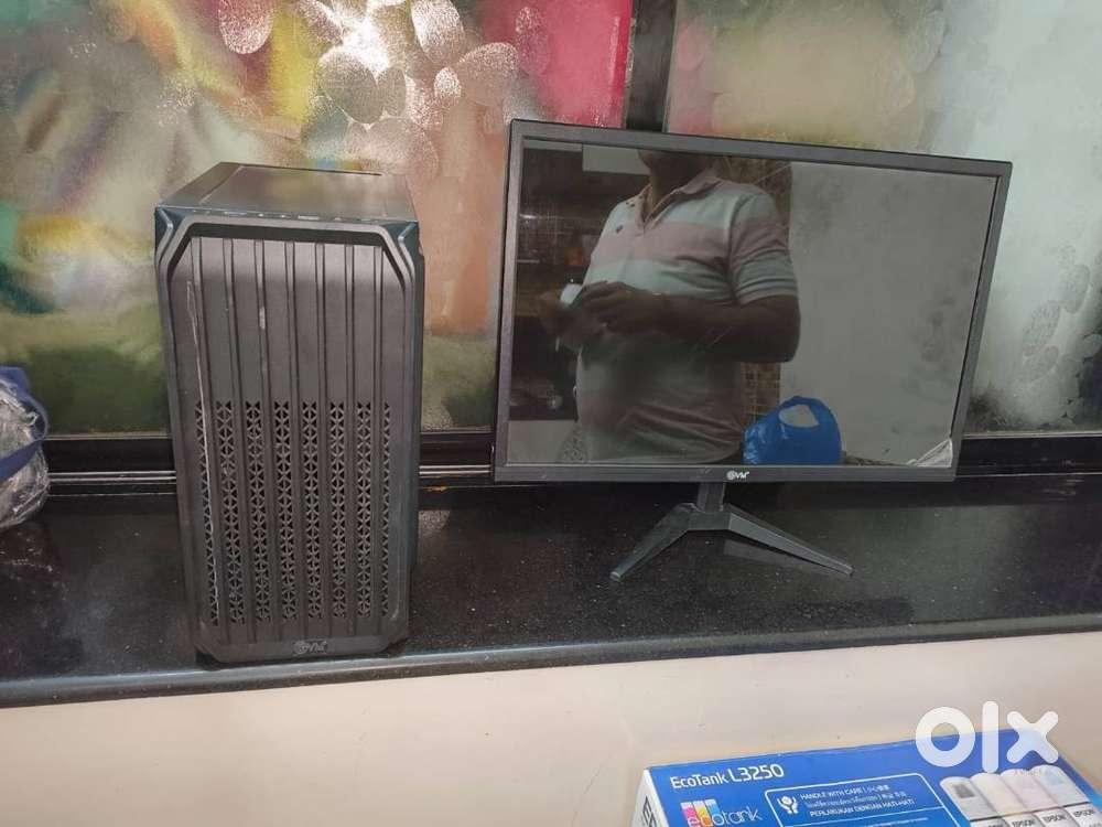 Computer set and all in one printer