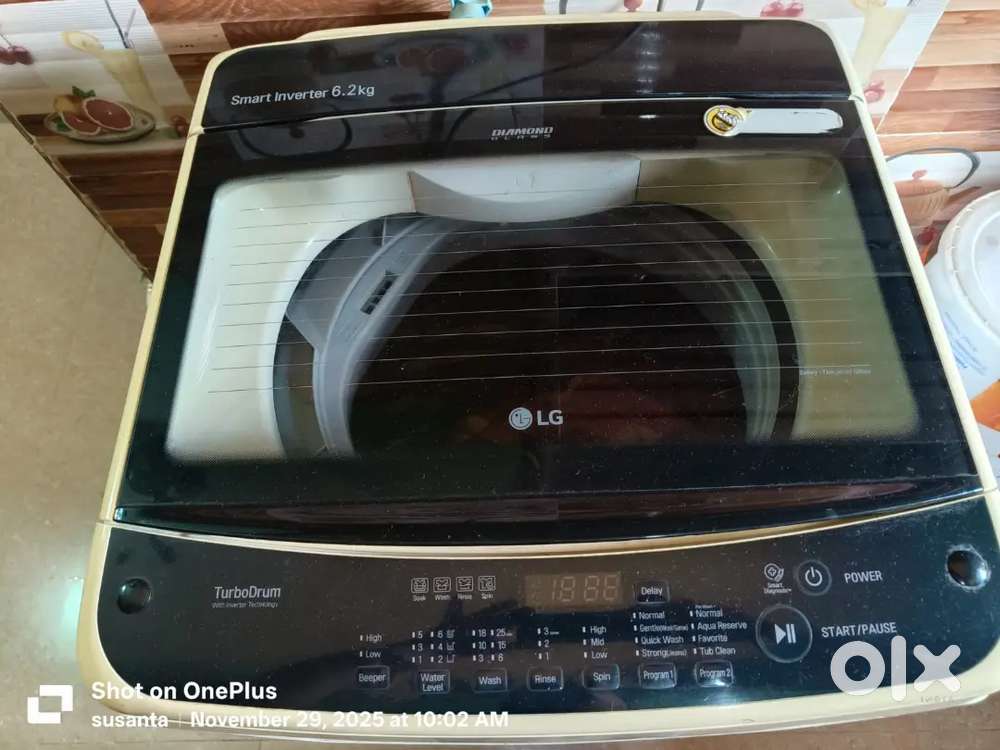 Washing machine 6.2kg