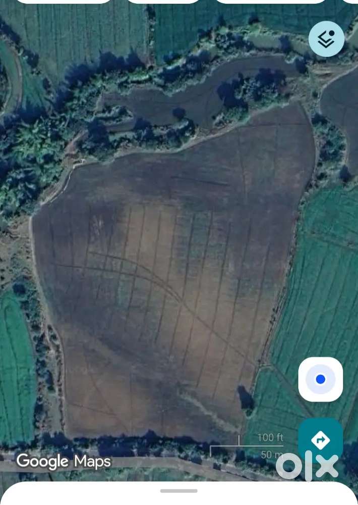 Land for sale 9.68 acre highway se 2km distance pr