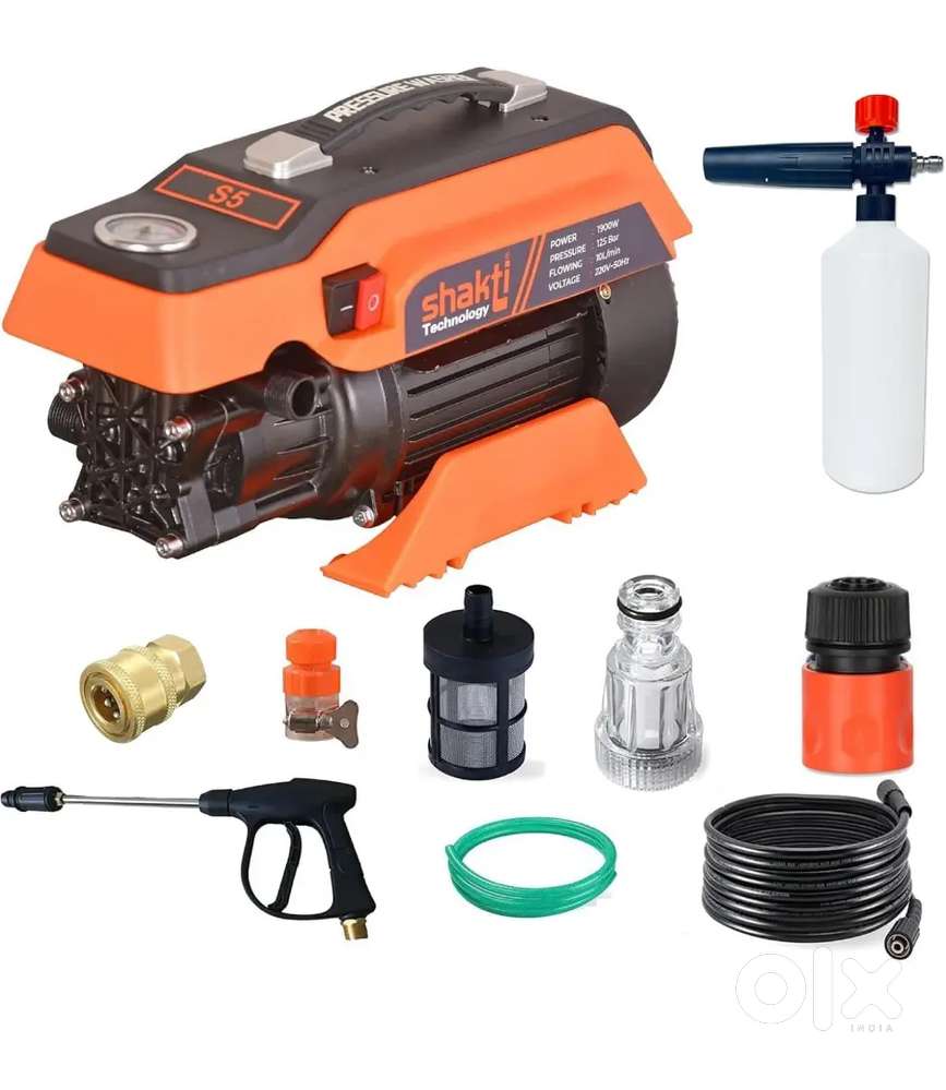 Shakti Technology S5 High Pressure Car Washer Machine 1900 Watts