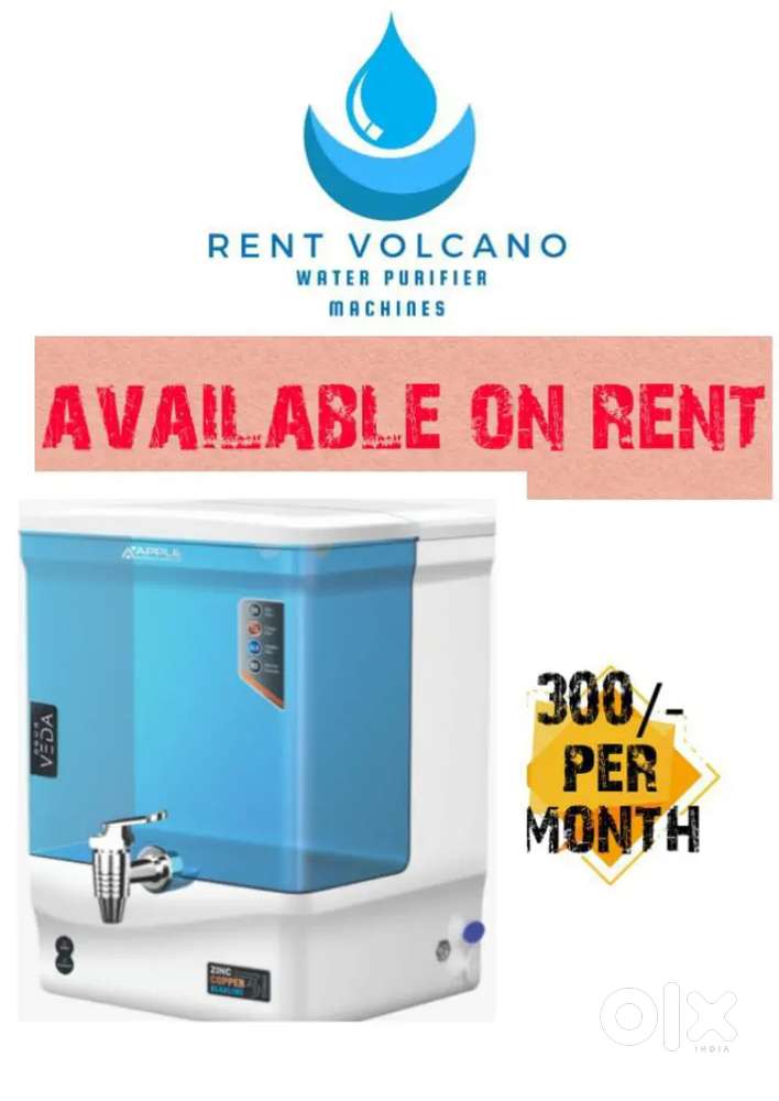 Water purifier on Rent