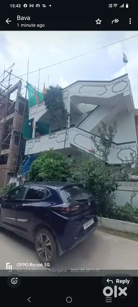 North face 133 sq yards G+1 independent house for sale