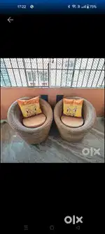 Balcony Bamboo chairs