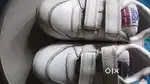 Welcro white shoes - size 1