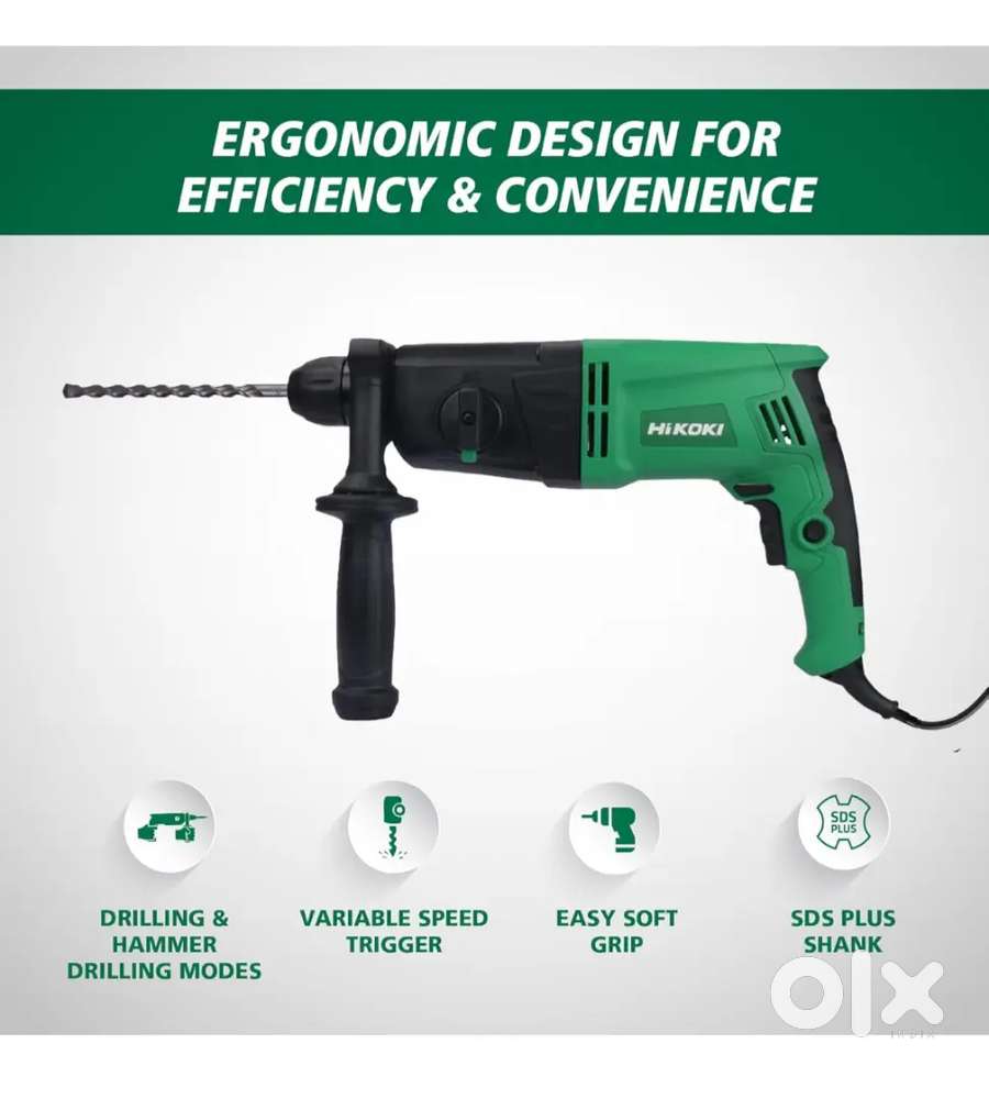 Hitachi Rotary Hammer Drill, just new condition.