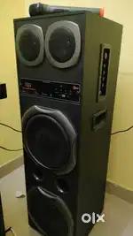 Home theatre Tower with 2 woofes