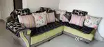 Sofa 5 seater, 6 pillow and it's cover