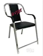 New ss frame visitors chair library chair office furniture cafe chair
