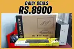 computer desktop cpu  warranty 1 year  new 19inch monitor  8gb ram