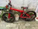 Foldable + dual suspension+ 21speed gears + Mac wheel