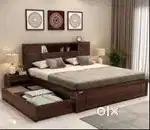 Ganesh Chaturthi Big Sale Buy New Double Bed 7499/- EMI Available