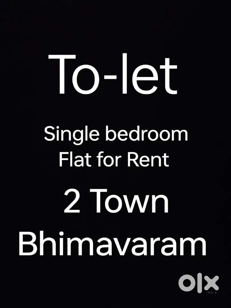 East facing Single bedroom Flat for Rent