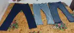 Jeans Pants (3 Nos, Size 36 Inches, 4 to 5 Times used)Good Condition