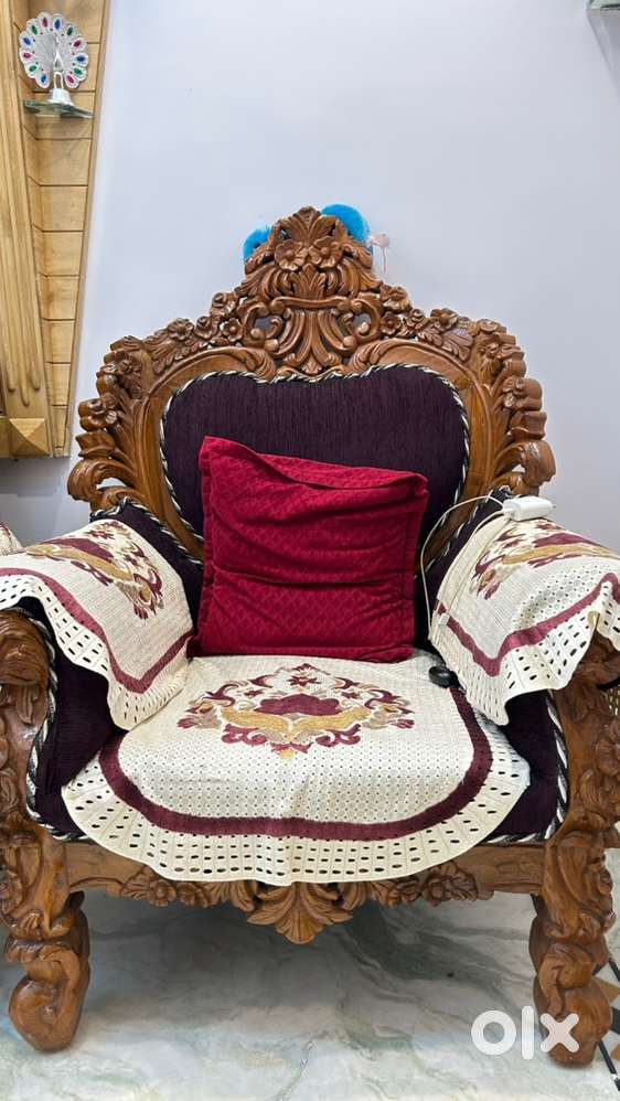 Hand made teak wood with king size