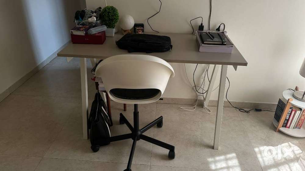 Ikea study table and chair