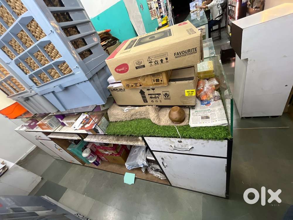 Furniture shop counter