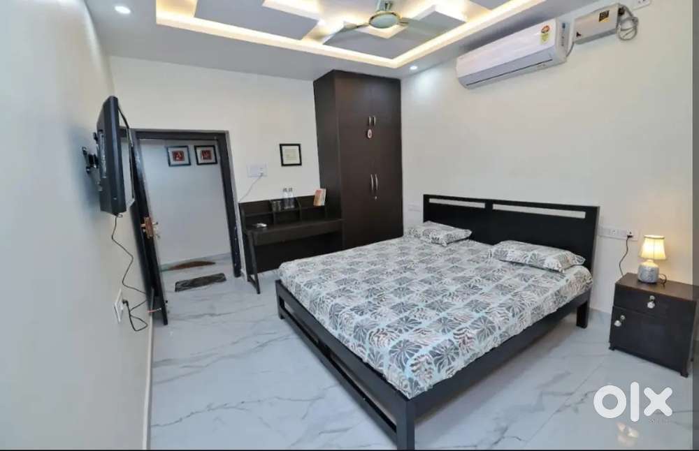 1bhk fully furnished ( Bed,ac , fridge, washing machine everything )