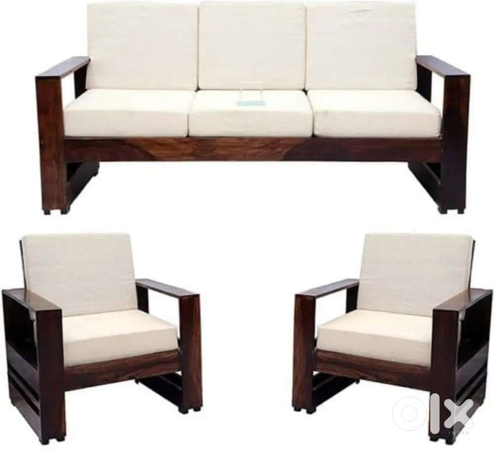 Teak wood sofa set manufacturing factory outlet