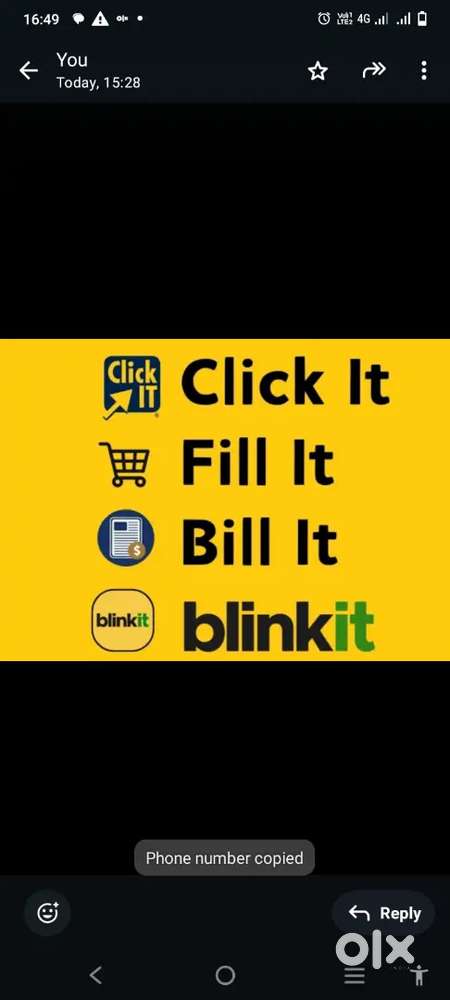 Hiring for Bangalore blinkit delivery boy job