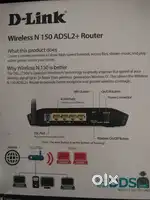 New DLink Wireless N 150 ADSL2+ ROUTER