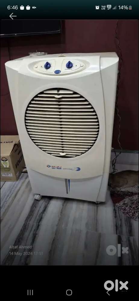 Bajaj Air cooler capacity 70 litre
