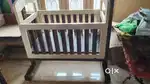 Baby's wooden cot