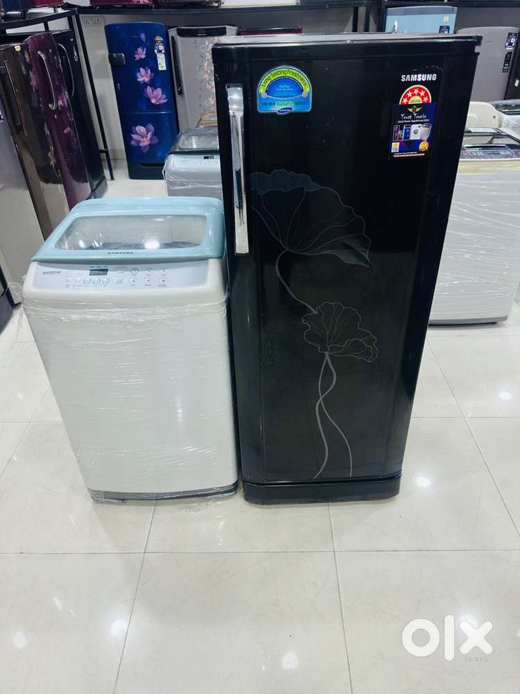 Weekend offer Samsung 210ltrs fridge and Samsung wobble 6.2kg combo