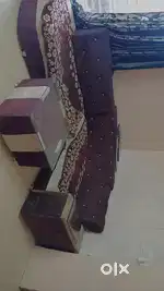 Sofa and table