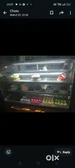 Counter fridge