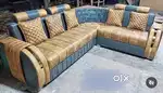 L shape sofa luxury model at starf premium furniture