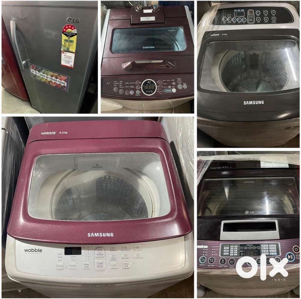 5 years waramty on samsung Lg washing machhines