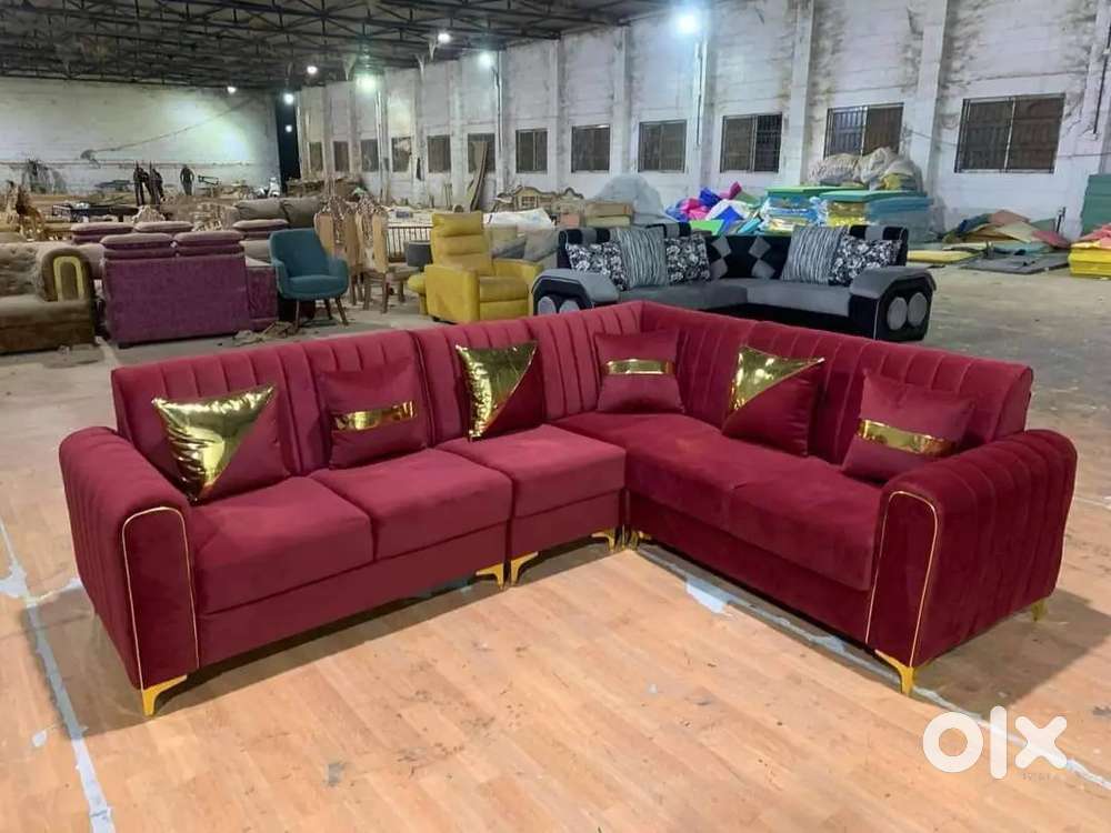 New brand l sofa cum  set