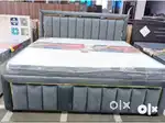 Dhamaka sale buy new double bed with box -5990/-