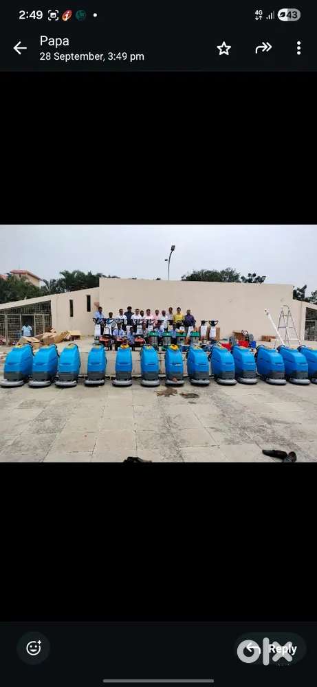 House keeping eqiupmentVaccum  single disk auto dryer, pressure washer