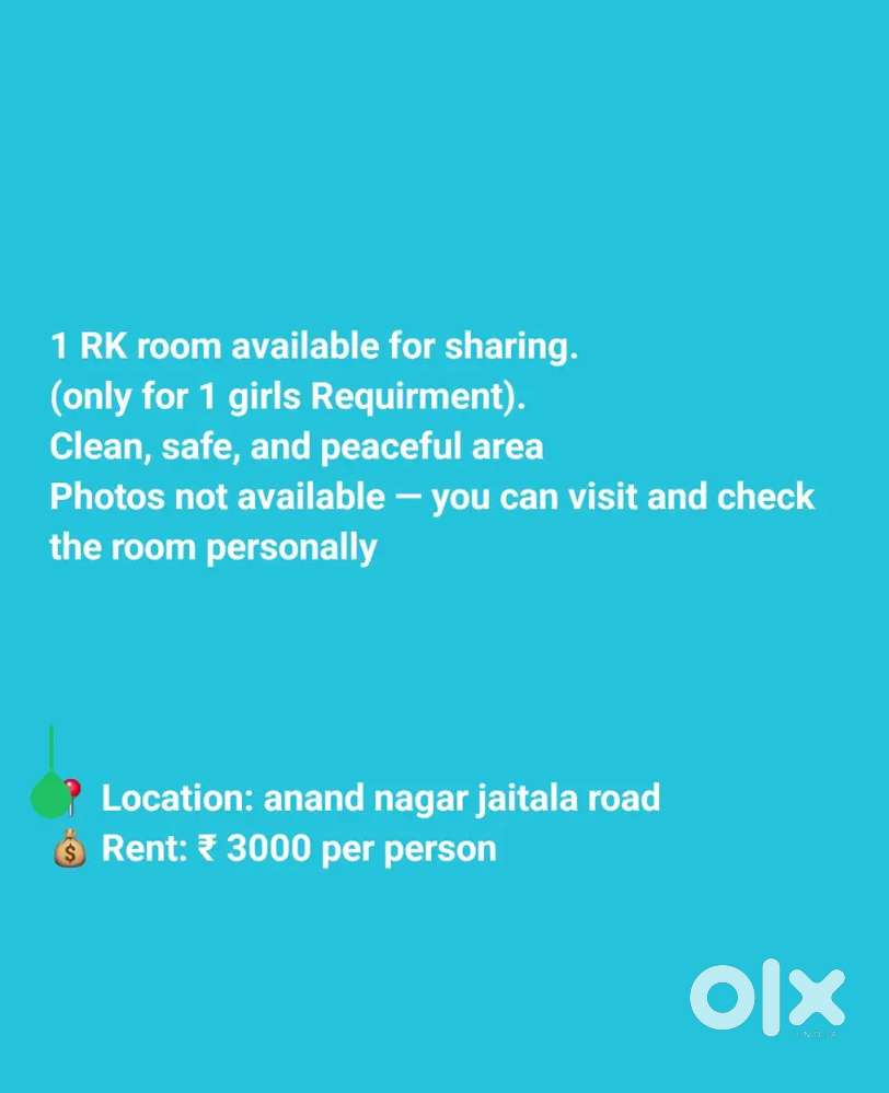 1 Rk available for girls