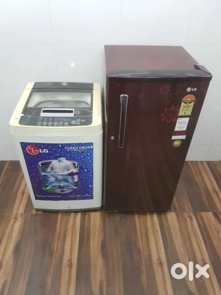 LG topload ND LG single door combo offer