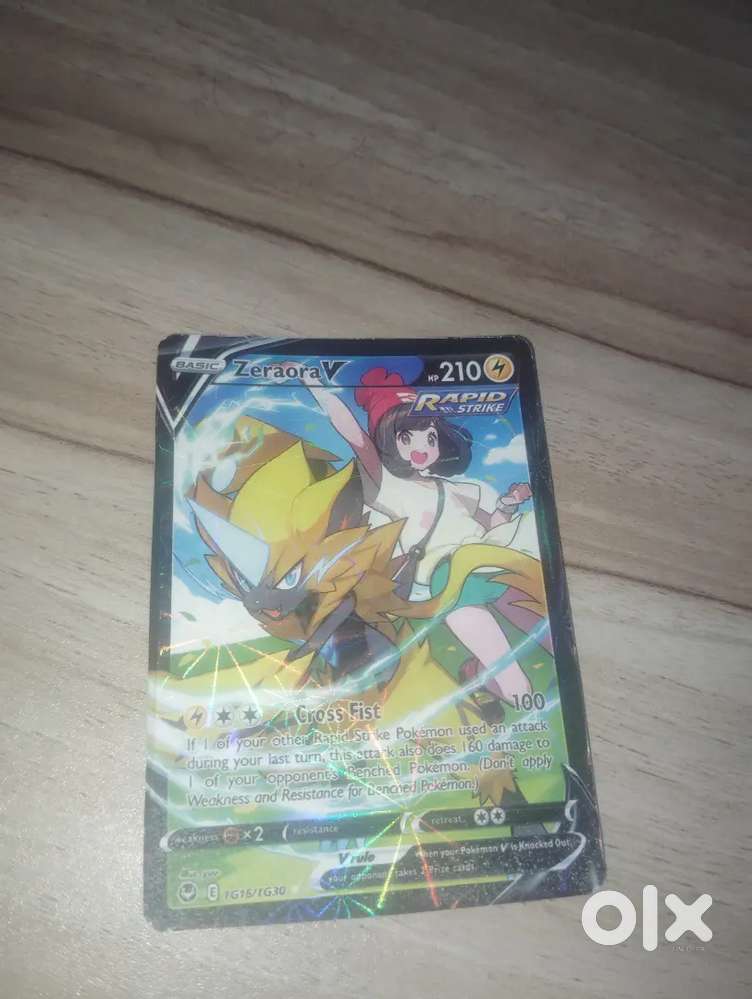 Real pokemon card